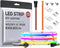 BTF-LIGHTING FCOB WS2811 IC RGB COB LED Strip 9.8FT DC24V 630LED/m Flexible