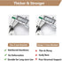 FZSFVAQ 16PCS 2mm 90 96 Stainless Steel Corner Brackets for Wood, Thick Degree L Angle Braces with Screws, Corner