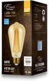 Euri Lighting VST19-3020ea Dimmable LED ST19 Filament Bulb, 5.5W (60W Equivalent), Warm White 2200K, E26, 120V