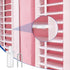 40 Pieces Plantation Shutter Repair Tool Set, 20 Pcs Louvers Staples and 20 Pcs Spring Loaded Shutter Pins