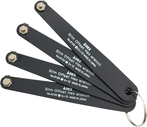 Ultra Low Profile Hex Drive Handle Anex 6103f