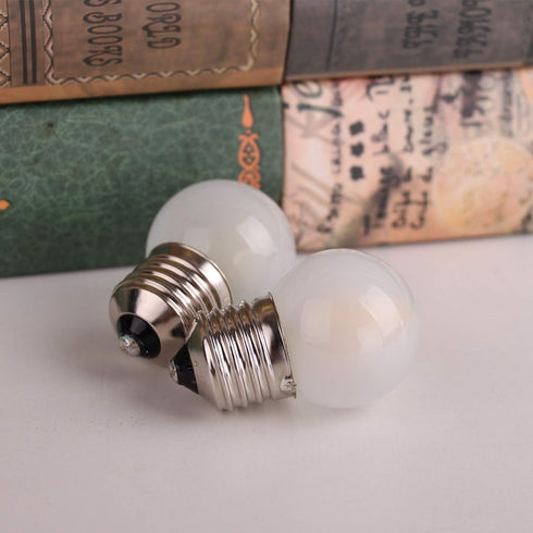 G40 1.5W Low Wattage LED Bulb, 15 Watt Equivalent, E26 Base, Non-Dimmable, 150-Lumen, 15-Pack