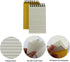 Small Spiral Notebook Set of 16, Mini 3x5 Pocket Notebooks, 60 Sheets Per Notepad, Memo Pads for Work, Home, Office,