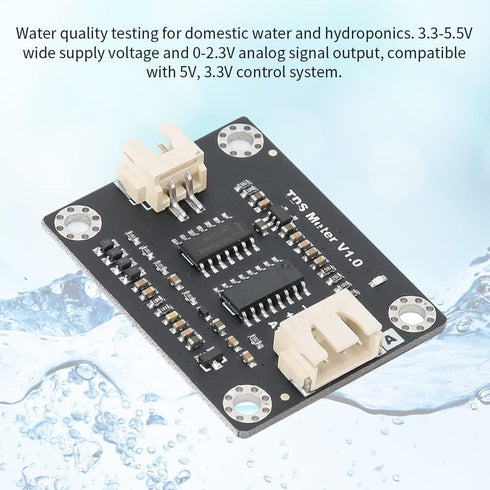 Meter Probe Water Quality Monitoring Sensor Module for Liquid Quality Analysis Testing