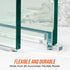Franklowe Clear Plastic Setting Blocks for Glass and Mirrors, Pack of 100 PC