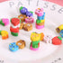 Oomcu 1200 PCS Mini Novelty Erasers - Colored Heart, Sea Creature, Fruit, Vegetable, Cake, Animal Collection
