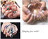 LONGWIN 80mm Crystal Diamond Paperweight Jewels, Wedding Decorations, Clear
