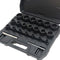 VEHIRETL 22pcs Bolt Nut Extractor Set Metric 8-27mm Impact Lug Removal Tool 1/2"