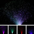 Lixternum Fiber Optic Lamp, LED Colourful Changing Fiber Optic Fountain Night Light, Novelty Battery Powered Bedside