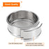 PATIKIL 1000 Mesh Lab Sieve, 4" Diameter Test Sieve, 304 Stainless Steel Wire Cloth for Industrial Laboratory