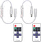 2 Pack LED Light Strip Remote Control Mini RF Wireless LED Controller