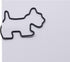 Scottish Terrier/Schnauzer Shaped Paper Clips, 100 Count, Great for Collectors or Office Gift, Tin
