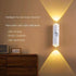 Generic 7 Colors-500mAh (1PC-White,3-Colors) Rechargeable Smart LED Motion Sensor Ambient Light, Upgraded Large