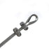 24PCS M4 5/32 Inches Stainless Steel Wire Rope Cable Clip Clamp