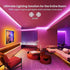 30 5050 12V GUPUP LED Strip Lights ft, LED Lights for Bedroom RGB Color Changing Rope Lighting with Remote Tape