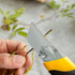 25MM Heavy Duty Utility Knife with 10pcs SK-5 Retract Blades, Rubber Grip Box Cutter for DIY Crafts