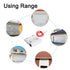 Aoje-Link MC-56 NO Wired Magnetic Switch Door Window Reed Switch Micro Alarm Security Silver Gray 2pcs