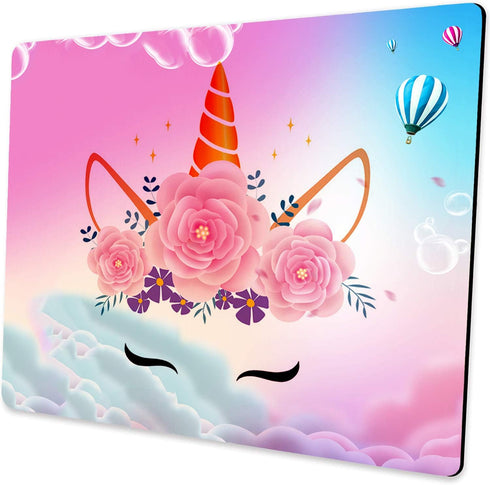 Unicorn Mouse Pad - Custom Personalized Design Suitable for Laptop, Desktop Computer, Girl Mouse Pad