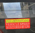 koukju 9"X4" 2 Pack Speed Limit Car Sticker -Vehicle Speed is Monitored by GPS Speed Limits are maintained, Reflective