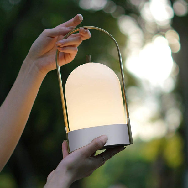 Tubicen Outdoor Table Lamp Waterproof Portable Camping Lantern Brass 4000mAh Battery Rechargeable