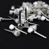 Airgoesin 100pcs Nylon Buffing Polishing Brush Polisher Latch Type RA 2.35 for Grindering Power Rotary Cleaning Tools