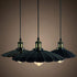 TOPINCN Industrial Metal Retro Pendant Practical Light Vintage UmbrellaShape Suitable Restaurants Halls Living