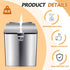 Zonon 11 10'' Commercial Stainless Steel Wall Mount Disinfectant Wipe Dispenser Fits Sanitizing and Disinfecting Wipes