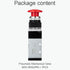 Pneumatic Mechanical Valve, 1/4” NPT 5 Way 2 Position Momentary Push Button Manual Control Air Valve