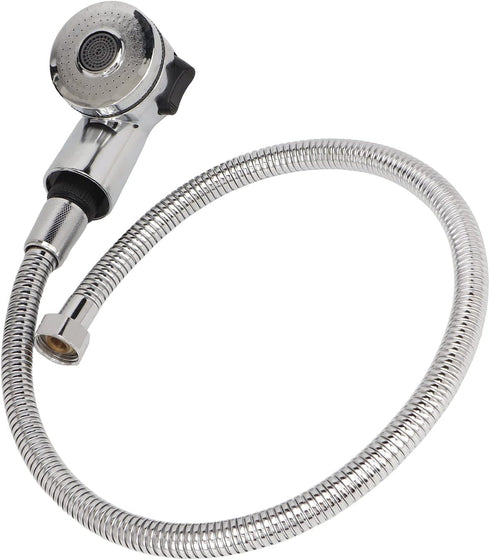 70cm Set, Shampoo Bed Faucet Kit with Flexible Water Hose - Professional Salon Shampoo Basin Faucet High Strength