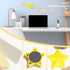 DUJEQM 3Pcs 10 Magnetic Board for Wall - Stainless Iron Magnetic Strips with Adhesive Backing, Magnet Board Bulletin