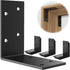 GZQIUYI 3x3 Inch 90 15 Pack Corner Bracket, Heavy Duty Galvanized L Brackets, Angle Corner Braces for Deck Posts, Wood