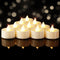 BEICHI Flameless Candles, 12 Pack Tea Lights Battery Operated, No Flickering Votive