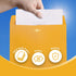 Clasp Envelopes 10x13, 100 Pack Goefun Manilla Envelopes, Heavy Kraft Paper, Brown Yellow Large Mailing