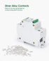12V-110V 100 1 1P B100 DC Miniature Circuit Breaker, Amp Pole Battery Breaker Protector for Solar PV System and RV