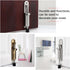 Sumnacon Kickdown Door Stop - Stainless Steel Easy Step Door Stopper, Adjustable Heavy Duty Door Locks Holder