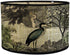 RCFINE Lampshade E27 Vintage Bamboo Lampshade Flower Pattern Lantern Shade Cover Light Accessory
