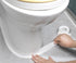 White Caulk Tape Waterproof Self Adhesive, Toilet Caulk Tape, Peel and Stick Caulking Tape for Floor Tile Corner Trim,