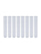 MUHWA 250pcs Borosilicate Glass Test Tubes, 12×75mm Round Bottom Lab Tubes
