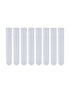 MUHWA 250pcs Borosilicate Glass Test Tubes, 12×75mm Round Bottom Lab Tubes