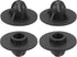 uxcell 4Pcs Camping Chair Foot Cover, 0.55 Inch Plastic Table Legs Feet