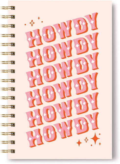 Studio Oh! Medium Spiral Notebook 5.75" x 8.75", Aesthetic Notebook for School, 160 Page Lined Paper, Back to School