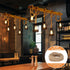 Helunsi 32.8ft 18/2 18-Gauge Twisted Electric Rope Light, Hemp Rope Covered Lamp Twisted Wire, Vintage Light Pendant