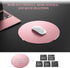 TERRATUTOR Aluminum Mouse Pad - Non-Slip Rubber Base with Micro Sand Blasting Alloy Surface, Rose Round