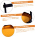 ULTECHNOVO Handheld Sushi Tray Round Plastic Sashimi Serving Dish Creative Food Display for Snacks and Sushi