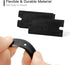 300 1.5 Inch NEWISHTOOL Black Plastic Razor Blades, PCS Double Edged Replacement for Scraper and Safety Glass Use