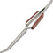 Cross Lock Tweezers Jewelers Soldering Tool with Fiber Grip (Curved Tip)