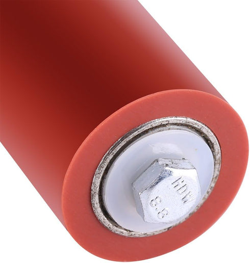 Red Rubber Hand Roller, 40mm Silicone High Temperature Resistant for PVC Welding Tool