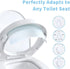 CASOME Portable Toilet Splash Guard, Easy-to-Install Urine Protector for Toilet Seat, Universal Toilet Splash Shield