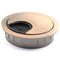 HJ Garden 1pc 2 Inch Metal Desk Grommets for Managing Wire Cord Cable Hole Cover, Zinc Alloy (Copper Red)