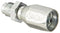 EATON Weatherhead 24704N-304 Flare Male Rigid Fitting, SAE 45 Degree, 3/16" Hose ID, 1/4" Tube Size